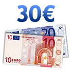 Chèque de 30 euros