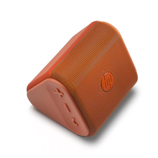 1 mini haut-parleur orange