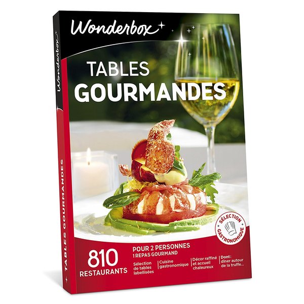 1 Wonderbox Tables gourmandes