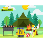 Fond d'ecran Bananalotto Camping