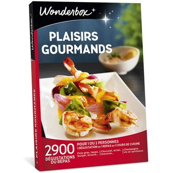 1 Wonderbox plaisirs gourmands 