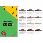 Calendrier 2025 € imprimer