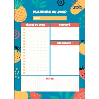 Planning du jour ? imprimer