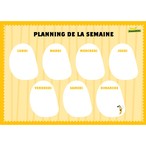 Planning de la semaine € imprimer