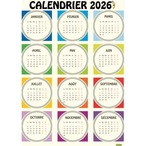 Calendrier 2026 &euro; imprimer