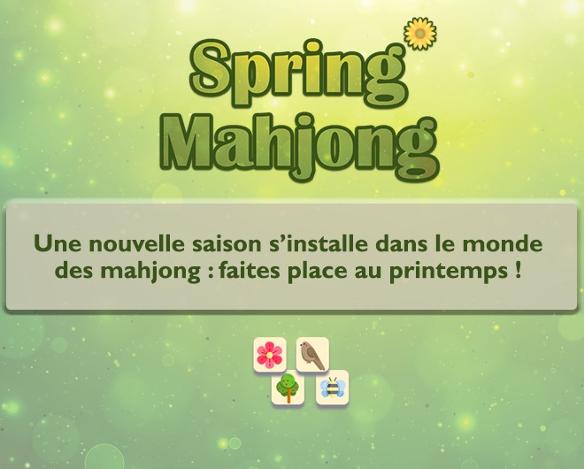 Spring Mahjong landing