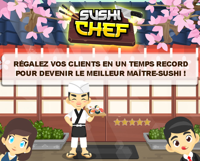 Sushi Chef landing