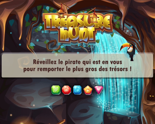 Treasure Hunt landing